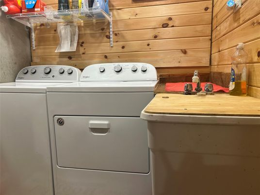 Interior, Utility Closets, Washer, Wooden Walls