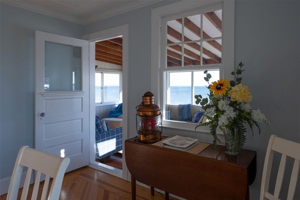 Home Office, Interior, Water, Wooden Beams, Wood Texture Flooring