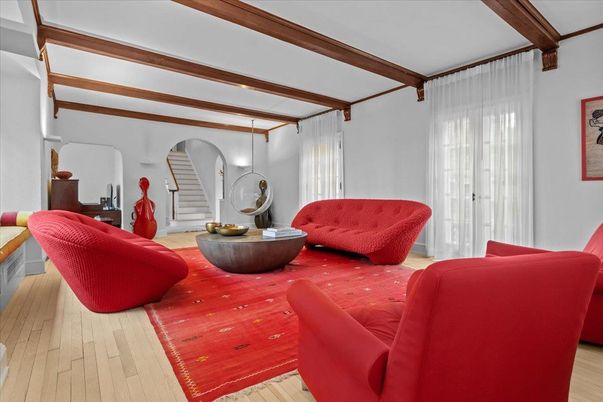 Interior, Wooden Beams, Wood Texture Flooring