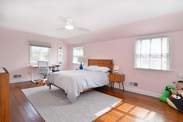 Bedroom, Home Office, Interior, Wood Texture Flooring