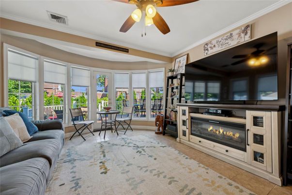 Dining room, Fireplace, Interior, Living room