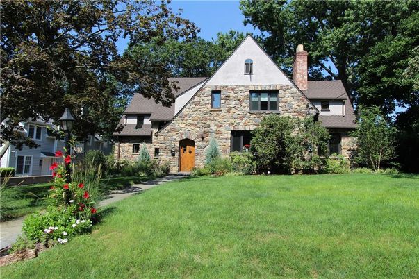 Backyard, Exterior, Facade, Brick Facade, Tudor Revival