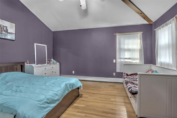Bedroom, Interior, Wooden Beams, Wood Texture Flooring