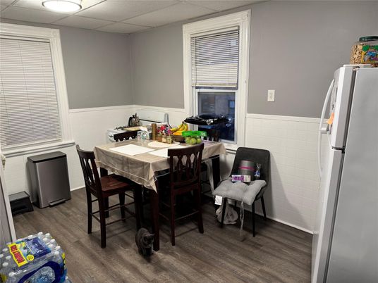 Dining room, Interior, Wood Texture Flooring