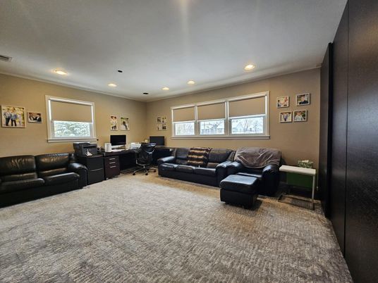 Home Office, Interior, Living room, Recessed Lighting