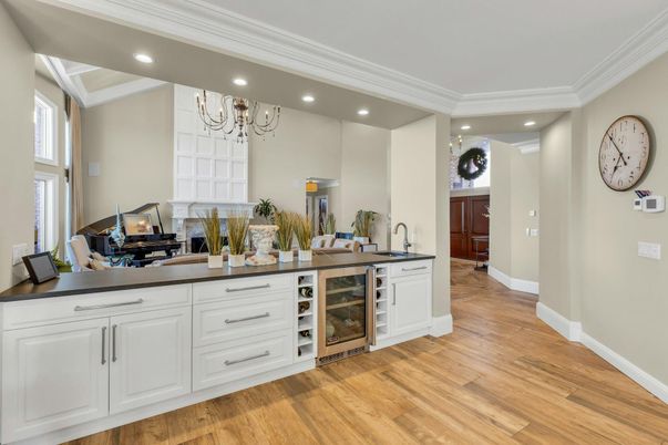 Interior, Recessed Lighting, Wood Texture Flooring