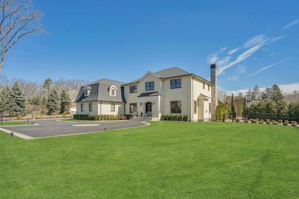 Attached, Backyard, Exterior, Facade, French Provincial