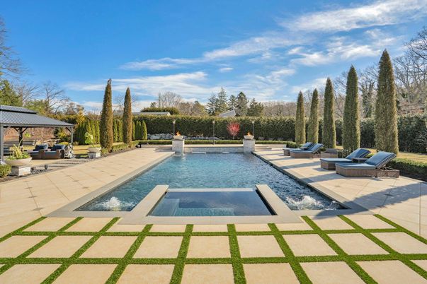 Exterior, Pool, Solar Panels