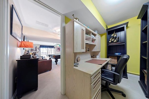 Home Office, Interior, Living room