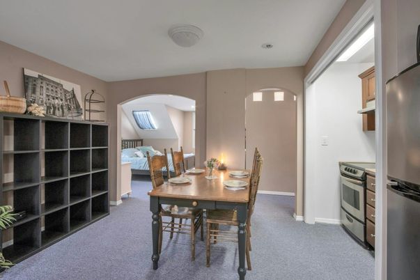 Dining room, Interior, Kitchen