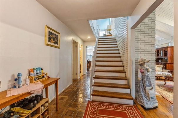 Interior, Recessed Lighting, Stone Walls