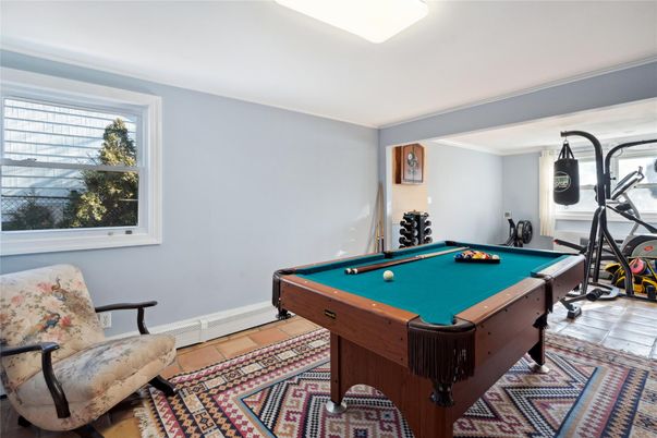 Billiard Table, Fitness Equipment, Game Room, Interior