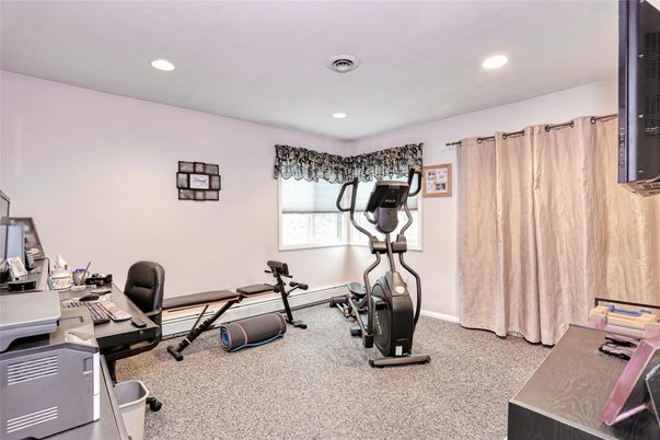Fitness Equipment, Home Office, Interior, Recessed Lighting