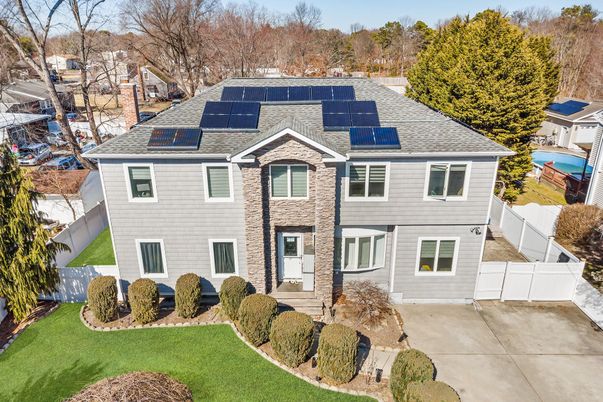 Exterior, Facade, Solar Panels, Georgian