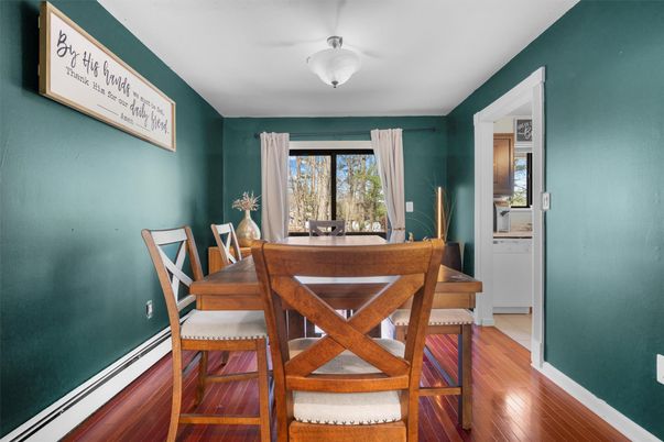 Dining room, Interior, Wood Texture Flooring