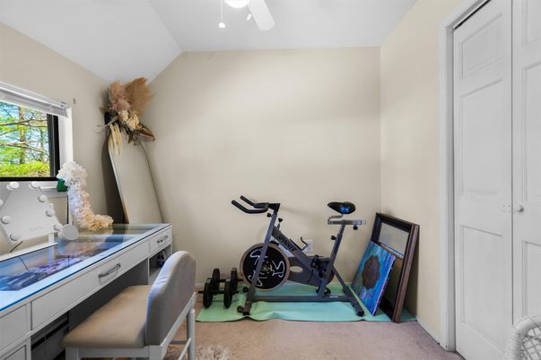 Fitness Equipment, Home Office, Interior, Recessed Lighting