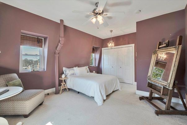 Bedroom, Interior, Pendant Lights