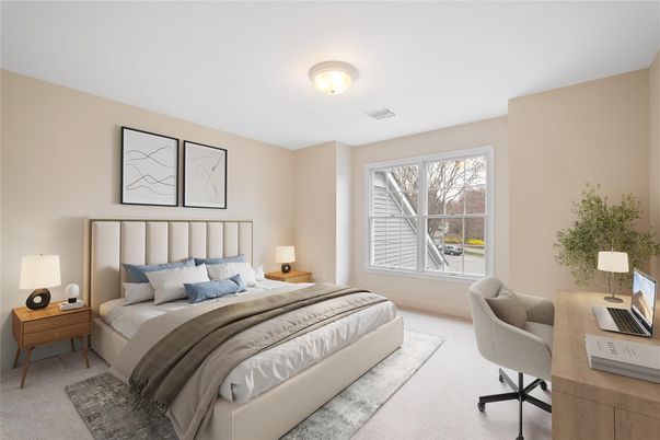 Bedroom, Home Office, Interior