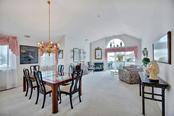Chandelier, Dining room, Fireplace, Interior, Living room