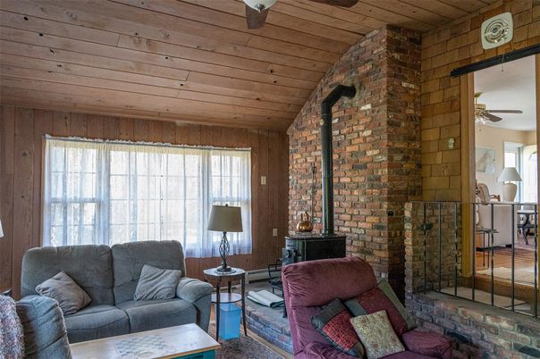 Fireplace, Interior, Living room, Stone Walls, Wooden Ceilings, Wooden Walls