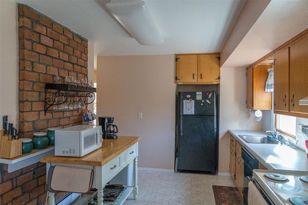 Interior, Kitchen, Stone Walls