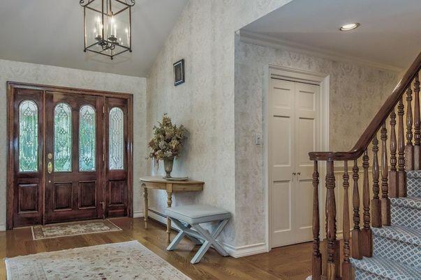 Interior, Pendant Lights, Recessed Lighting, Wood Texture Flooring