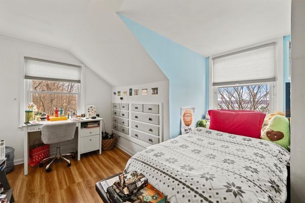 Bedroom, Home Office, Interior, Wood Texture Flooring