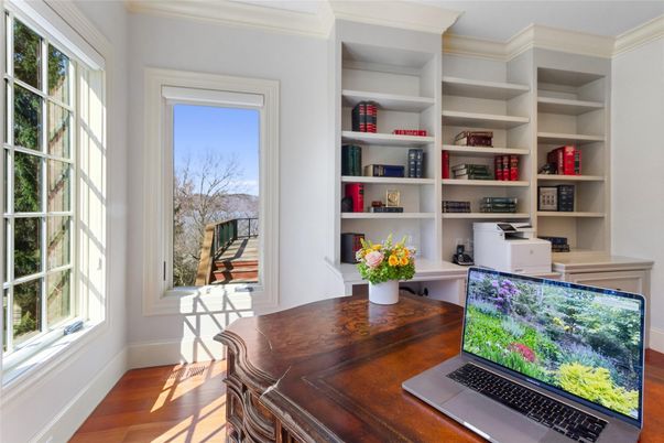 Home Office, Interior, Wood Texture Flooring