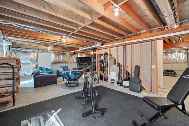 Fitness Equipment, Interior, Wooden Beams, Wooden Ceilings