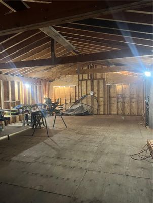 Interior, Wooden Beams, Wooden Walls