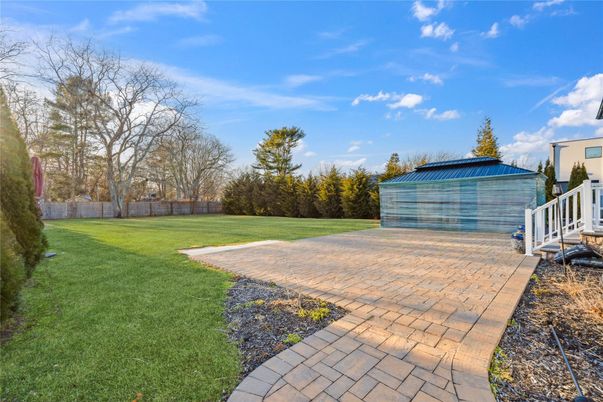 Backyard, Detached Garage, Exterior