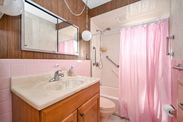 Bathroom, Interior, Wooden Walls