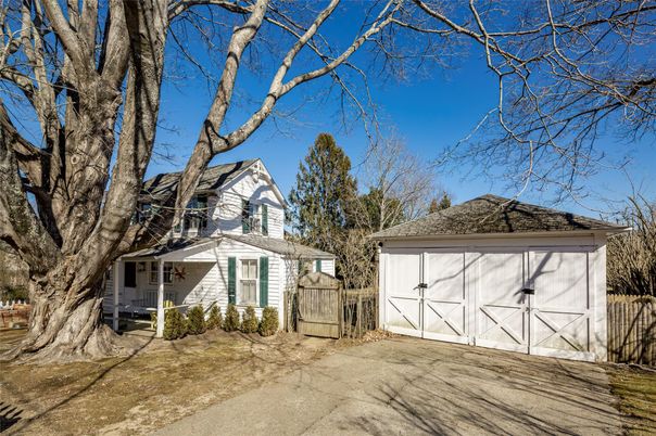 Attached, Detached Garage, Exterior, Facade, None