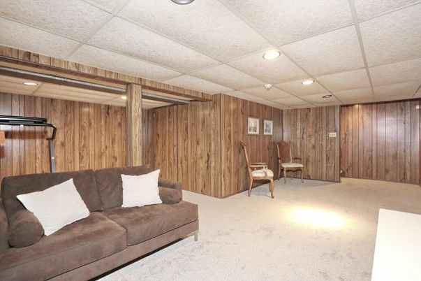 Interior, Recessed Lighting, Wooden Walls