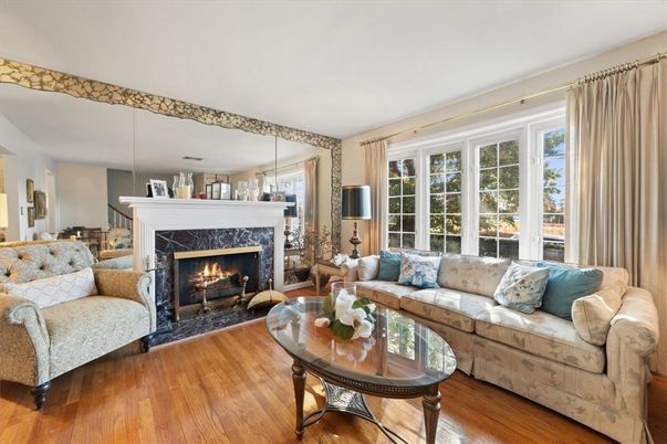 Fireplace, Interior, Living room, Wood Texture Flooring
