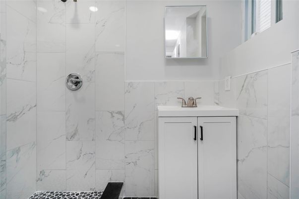 Bathroom, Interior, Marble Walls