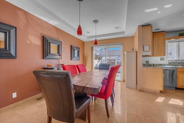Dining room, Interior, Kitchen, Pendant Lights, Recessed Lighting