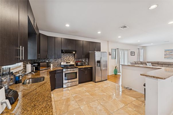 Interior, Kitchen, Recessed Lighting, Stainless Steel Appliances