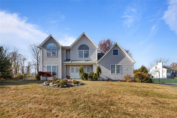 Attached, Backyard, Exterior, Facade, Farmhouse