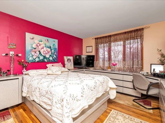Bedroom, Home Office, Interior, Wood Texture Flooring