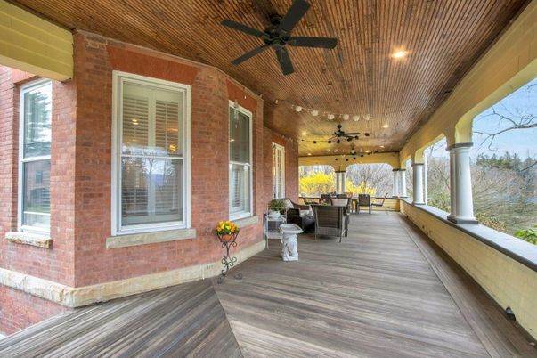 Exterior, Wood Texture Flooring