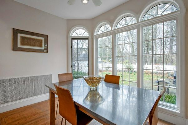 Dining room, Interior, Wood Texture Flooring