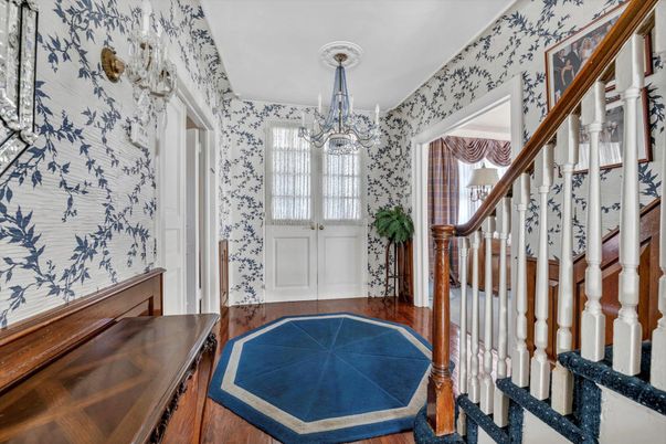 Chandelier, Interior, Wood Texture Flooring