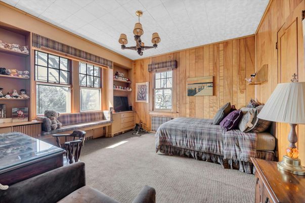 Bedroom, Interior, Wooden Walls