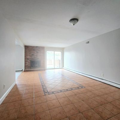 Empty room, Fireplace, Interior, Stone Walls