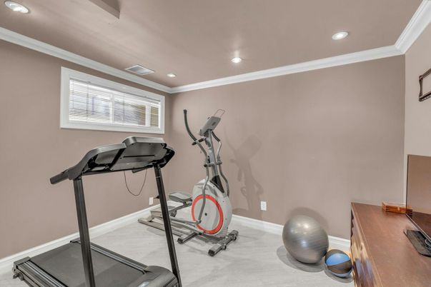 Fitness Equipment, Interior, Recessed Lighting