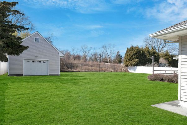 Backyard, Detached Garage, Exterior
