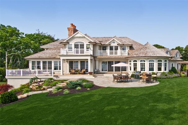 Backyard, Exterior, Facade, French Provincial