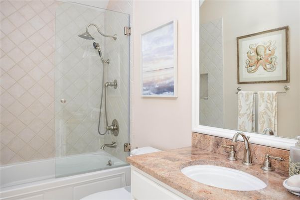 Bathroom, Glass Shower, Interior