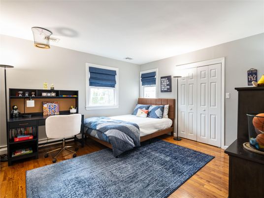 Bedroom, Home Office, Interior, Wood Texture Flooring